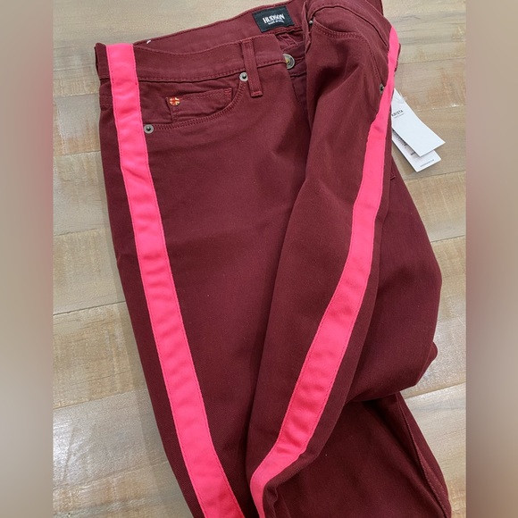 HUDSON LOU LOUS TUXEDO KRISTA JEAN PANTS 30 NWT - Picture 12 of 14